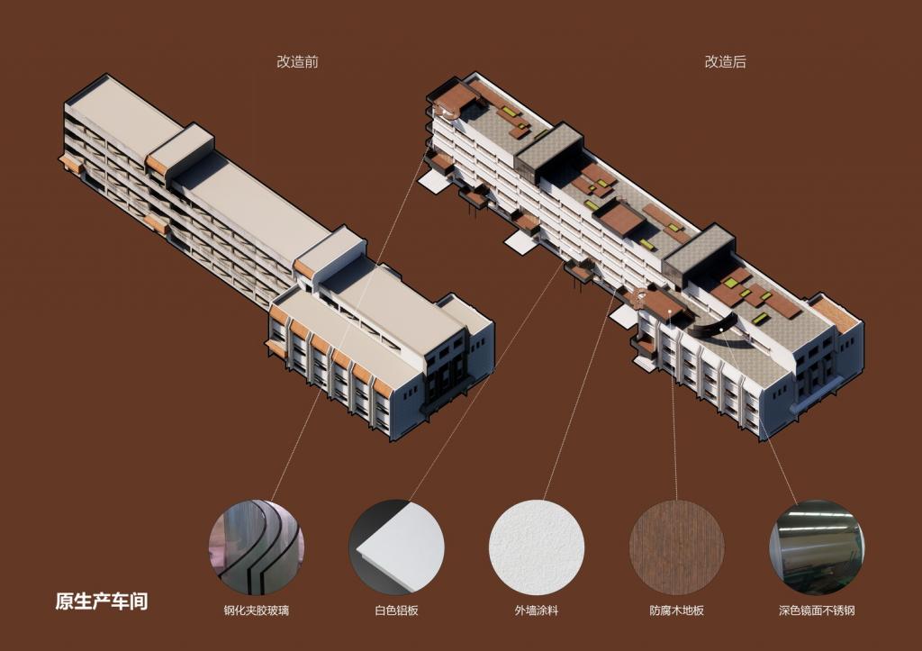 BIM建筑|基于创新的旧改策略:江南绣衣厂 / 米丈建筑 BIM建筑|基于创新的旧改策略:江南绣衣厂 / 米丈建筑
