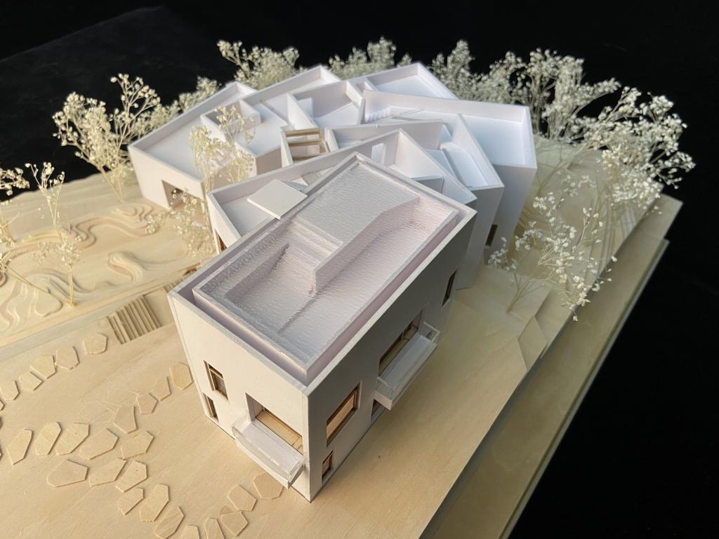 BIM建筑|高山流水 松林里的红色石屋 / 素建筑设计事务所 BIM建筑|高山流水 松林里的红色石屋 / 素建筑设计事务所