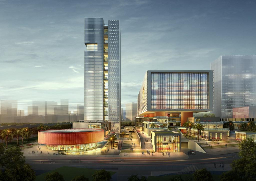 BIM建筑|珠海格力三溪科创小镇首期建设项目设计 / 深圳市建筑设计研究总院有限公司 BIM建筑|珠海格力三溪科创小镇首期建设项目设计 / 深圳市建筑设计研究总院有限公司