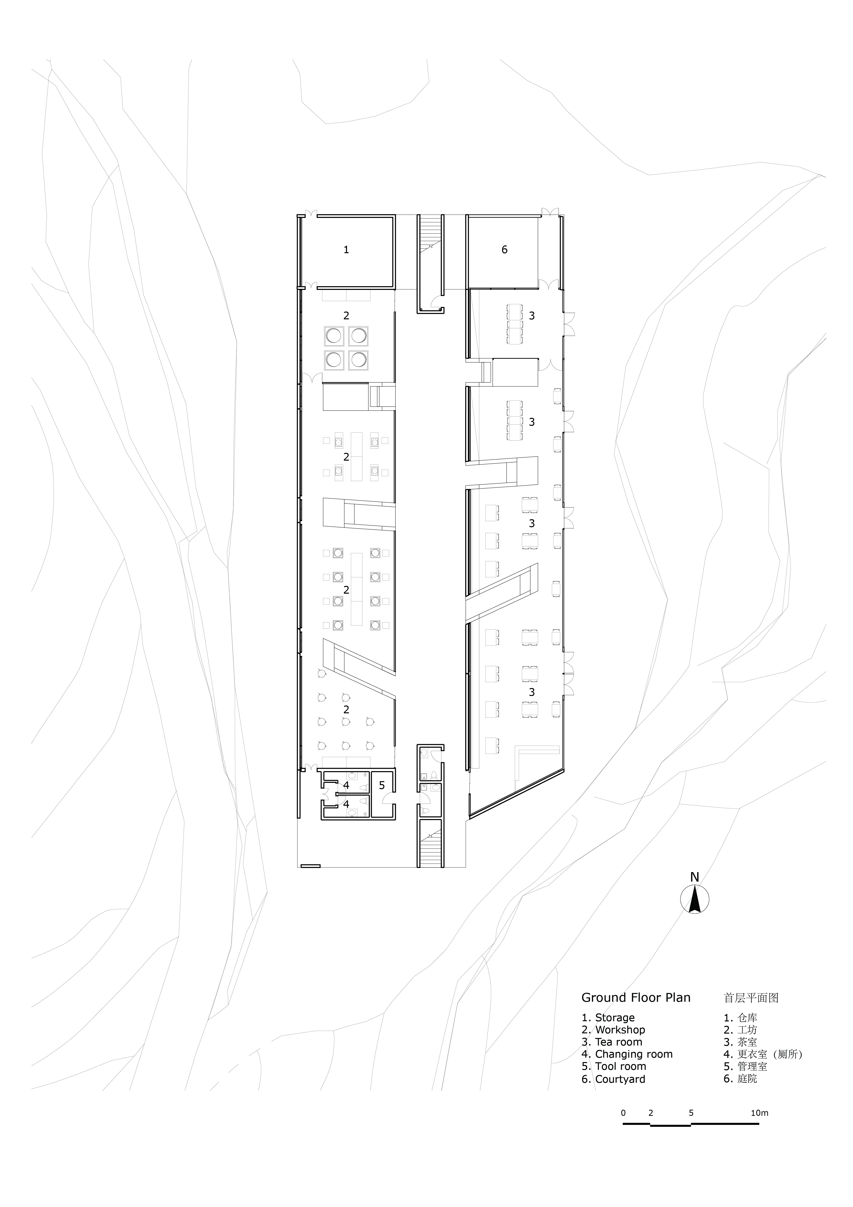 BIM建筑|景宁惠明茶工坊/ DnA_Design and Architecture BIM建筑|景宁惠明茶工坊/ DnA_Design and Architecture