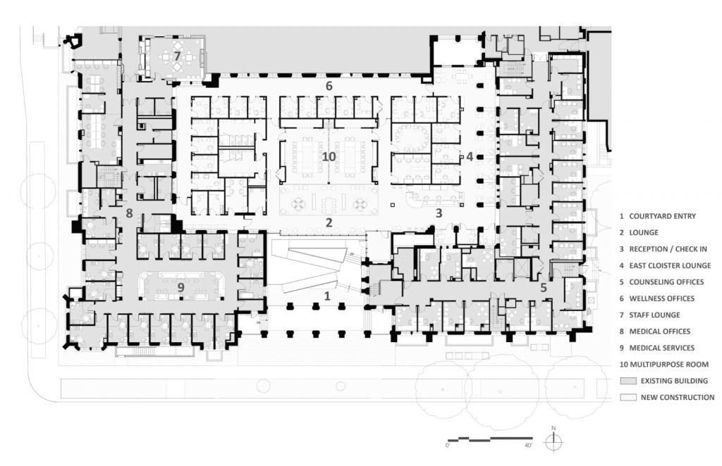 BIM建筑|芝加哥大学学生健康中心 / Wight & Company BIM建筑|芝加哥大学学生健康中心 / Wight & Company