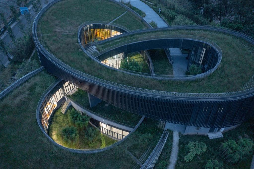 BIM建筑|大熊猫国家公园雅安科普教育中心 / 中国建筑西南设计研究院 BIM建筑|大熊猫国家公园雅安科普教育中心 / 中国建筑西南设计研究院
