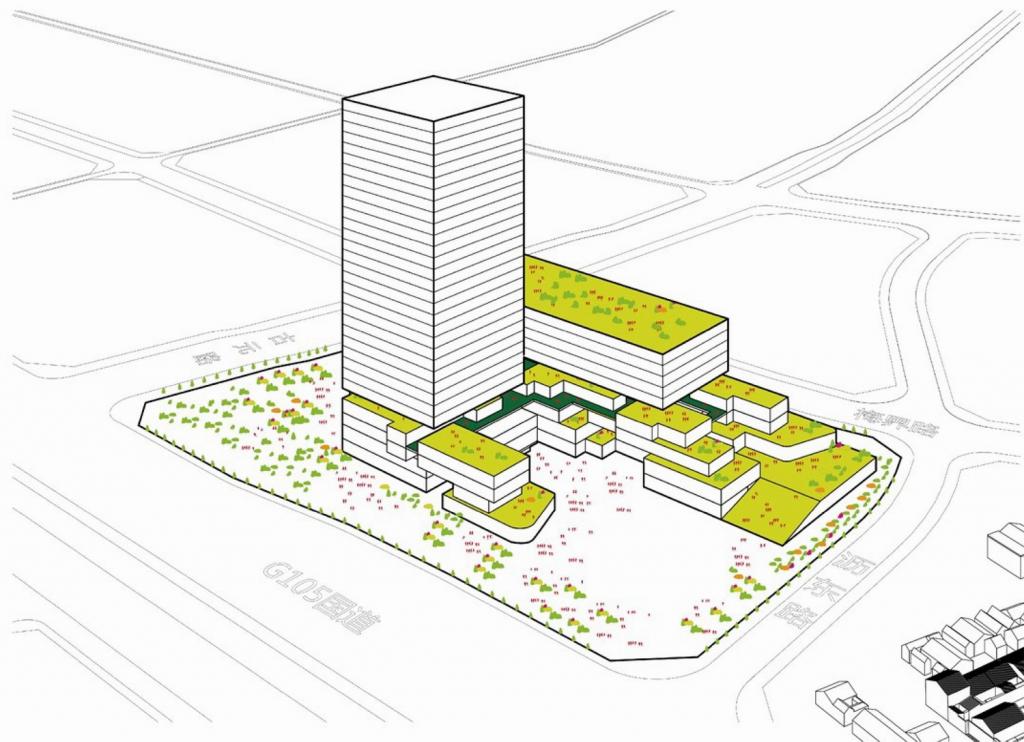 BIM建筑|珠海格力三溪科创小镇首期建设项目设计 / 深圳市建筑设计研究总院有限公司 BIM建筑|珠海格力三溪科创小镇首期建设项目设计 / 深圳市建筑设计研究总院有限公司