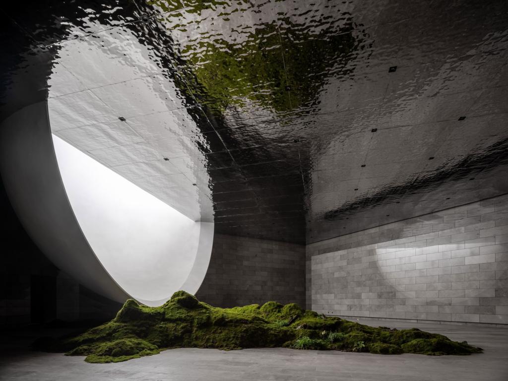 BIM建筑|极致的乡愁——泰安九女峰“故乡的月”仪式堂 / 袈蓝建筑 BIM建筑|极致的乡愁——泰安九女峰“故乡的月”仪式堂 / 袈蓝建筑