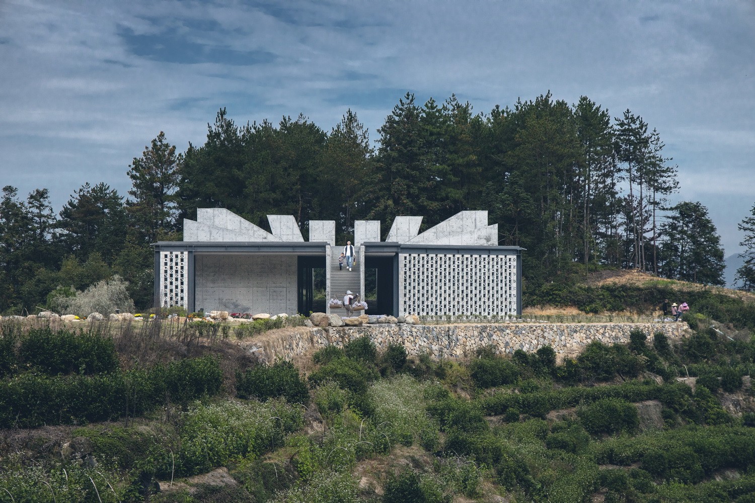 BIM建筑|景宁惠明茶工坊/ DnA_Design and Architecture BIM建筑|景宁惠明茶工坊/ DnA_Design and Architecture