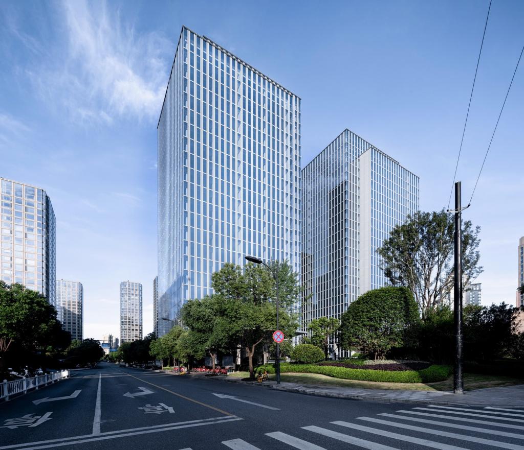 BIM建筑|谦和的城市原点,杭州滨绿大厦 / gad BIM建筑|谦和的城市原点,杭州滨绿大厦 / gad