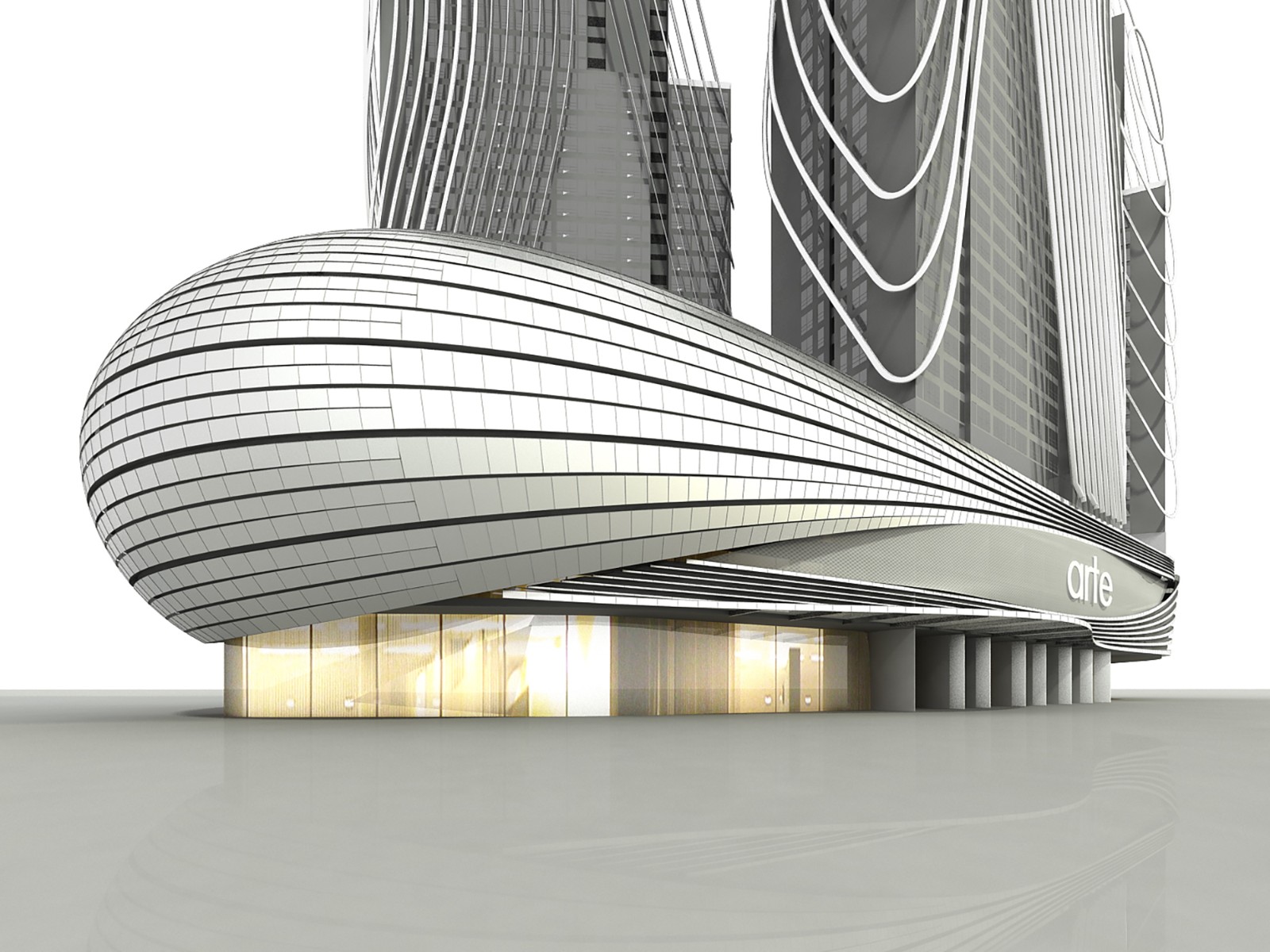 BIM建筑|Arté MK超高层住宅酒店综合体 / SPARK BIM建筑|Arté MK超高层住宅酒店综合体 / SPARK