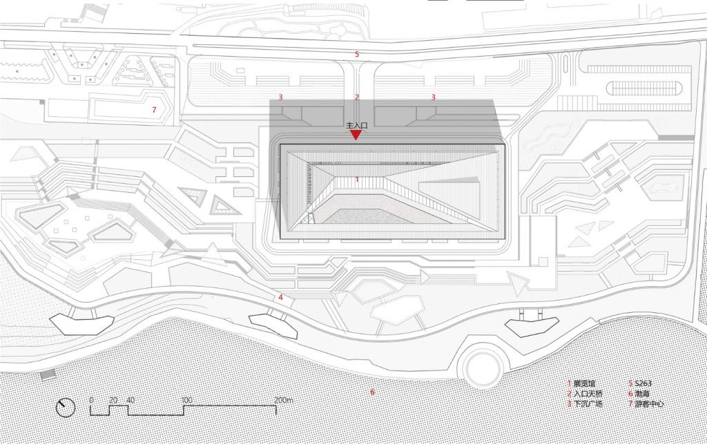 BIM建筑|长岛海洋生态文明综合试验区展览馆 / 华南理工大学建筑设计研究院工作十室+烟台市建筑设计研究院 BIM建筑|长岛海洋生态文明综合试验区展览馆 / 华南理工大学建筑设计研究院工作十室+烟台市建筑设计研究院