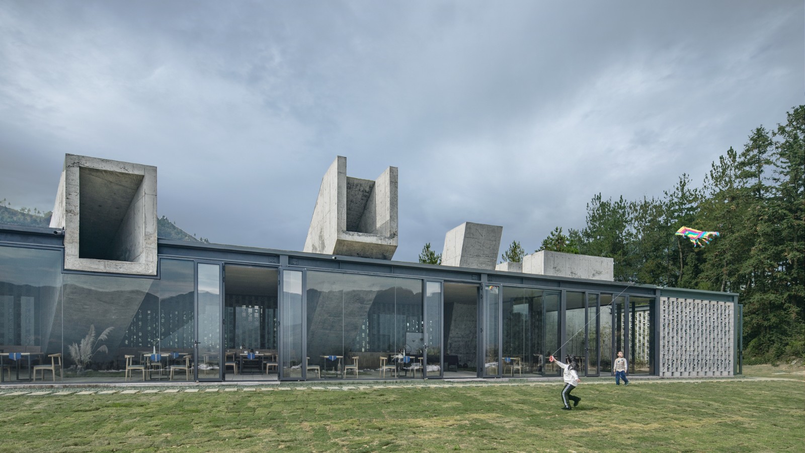 BIM建筑|景宁惠明茶工坊/ DnA_Design and Architecture BIM建筑|景宁惠明茶工坊/ DnA_Design and Architecture