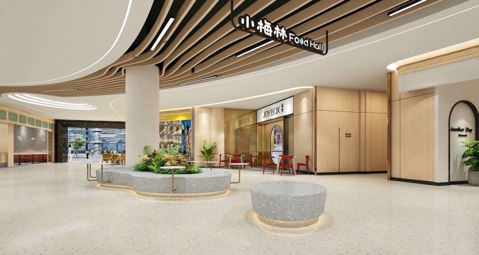 BIM建筑|深圳上梅林之卓悦汇小梅林——“漫步游园” ▏金枫设计 BIM建筑|深圳上梅林之卓悦汇小梅林——“漫步游园” ▏金枫设计