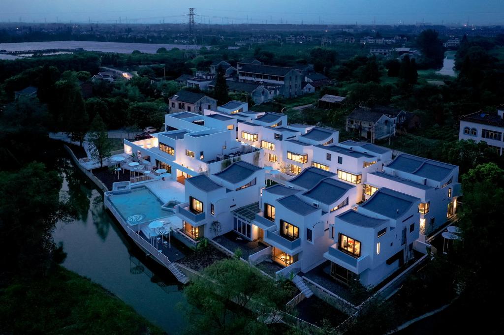 BIM建筑|桐乡原舍·河洲 | 上海严旸建筑设计工作室 BIM建筑|桐乡原舍·河洲 | 上海严旸建筑设计工作室