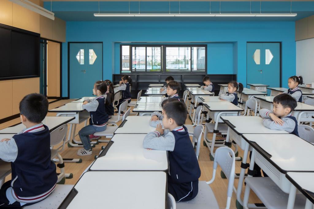 BIM建筑|苏州科技城天佑实验小学及幼儿园 / BAU BIM建筑|苏州科技城天佑实验小学及幼儿园 / BAU