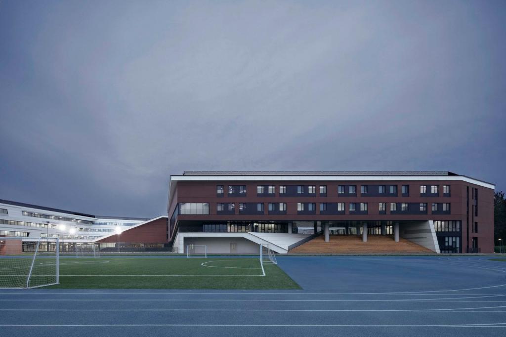 BIM建筑|北京人大附中航天城学校 / 北京市建筑设计研究院 BIM建筑|北京人大附中航天城学校 / 北京市建筑设计研究院
