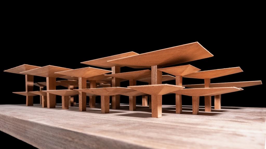 BIM建筑|日常风景下自然生长的空间:“伞之丘”生活方式集合店 / line+建筑事务所+gad BIM建筑|日常风景下自然生长的空间:“伞之丘”生活方式集合店 / line+建筑事务所+gad