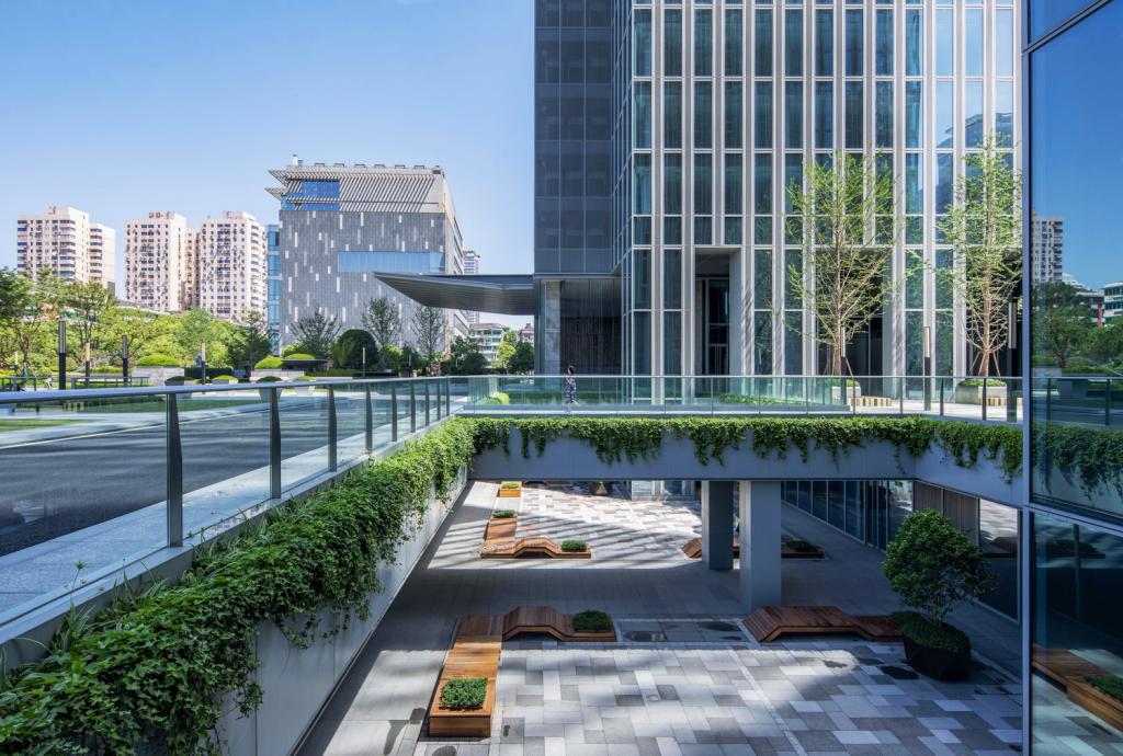 BIM建筑|谦和的城市原点,杭州滨绿大厦 / gad BIM建筑|谦和的城市原点,杭州滨绿大厦 / gad