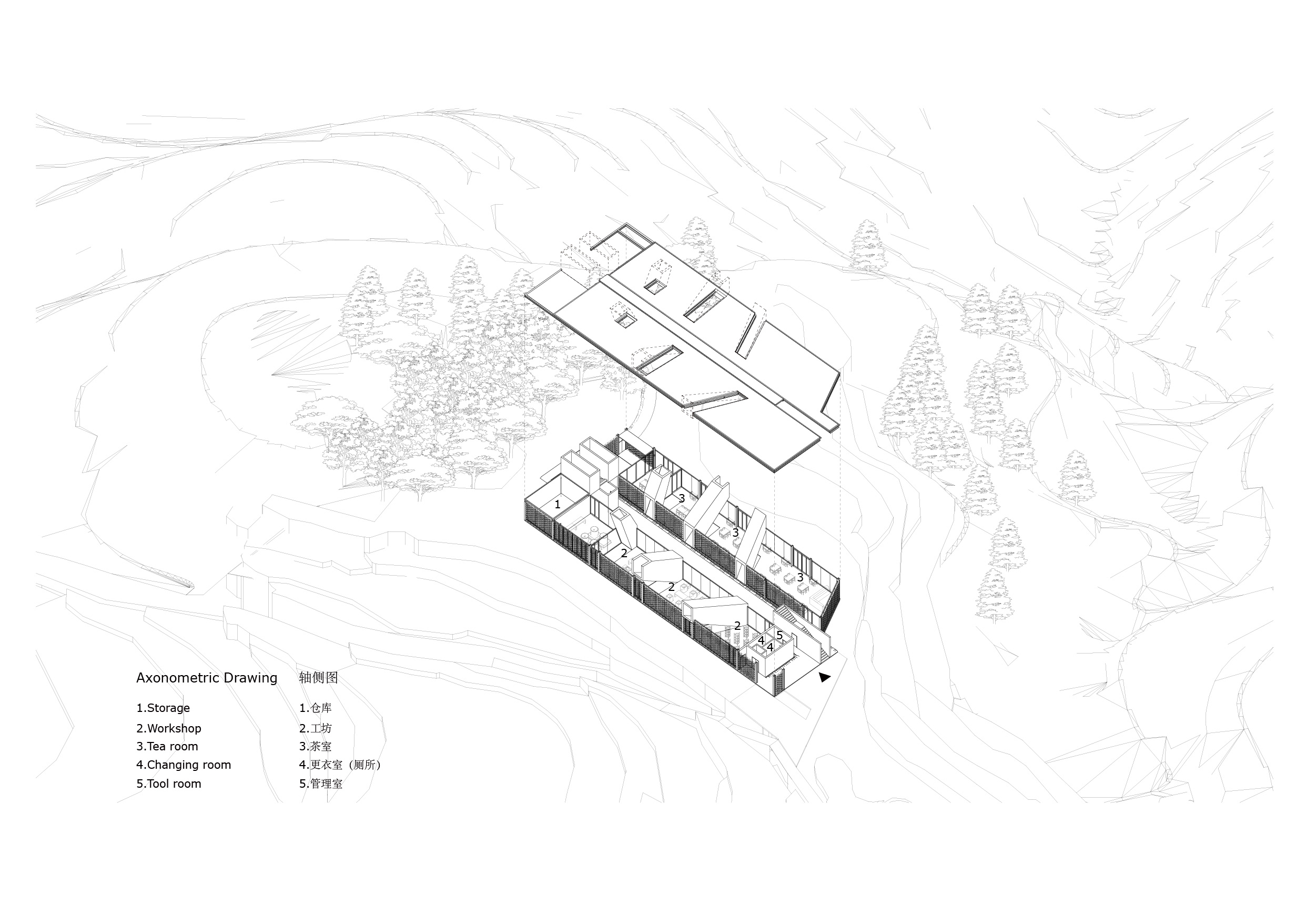 BIM建筑|景宁惠明茶工坊/ DnA_Design and Architecture BIM建筑|景宁惠明茶工坊/ DnA_Design and Architecture