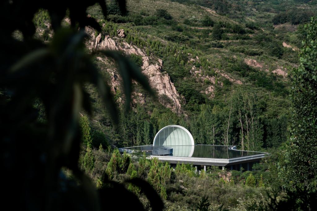 BIM建筑|极致的乡愁——泰安九女峰“故乡的月”仪式堂 / 袈蓝建筑 BIM建筑|极致的乡愁——泰安九女峰“故乡的月”仪式堂 / 袈蓝建筑
