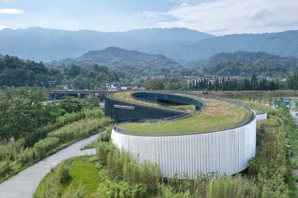 BIM建筑|大熊猫国家公园雅安科普教育中心 / 中国建筑西南设计研究院 BIM建筑|大熊猫国家公园雅安科普教育中心 / 中国建筑西南设计研究院