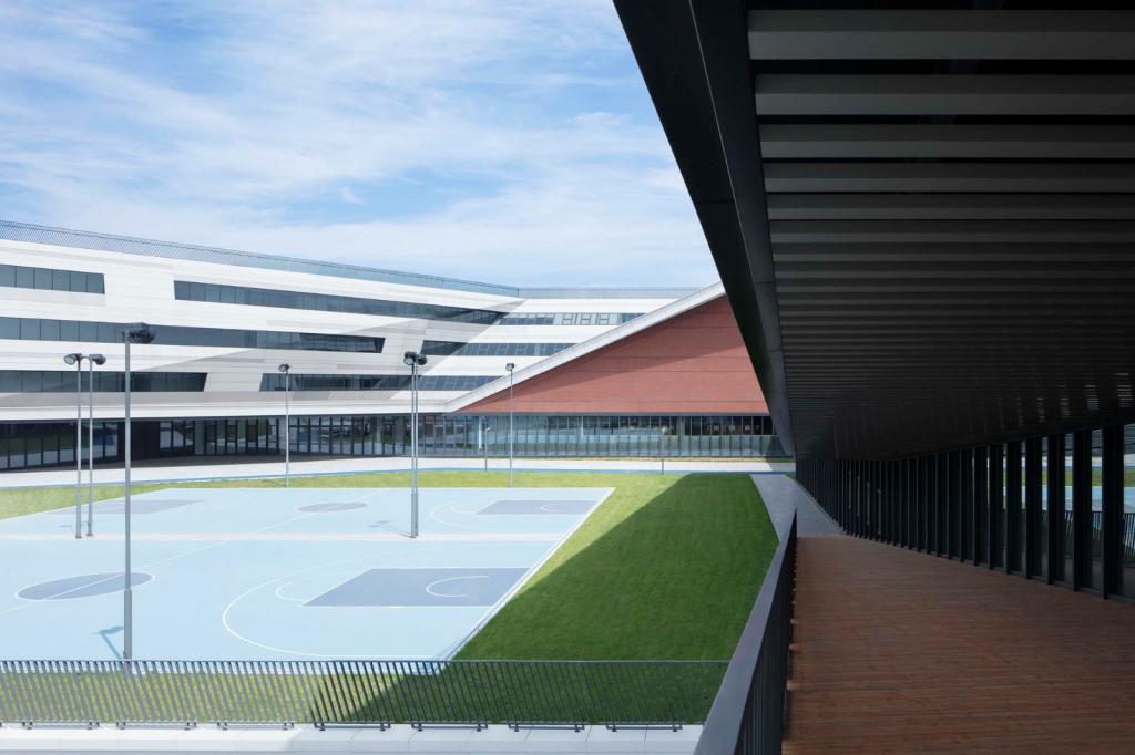 BIM建筑|北京人大附中航天城学校 / 北京市建筑设计研究院 BIM建筑|北京人大附中航天城学校 / 北京市建筑设计研究院