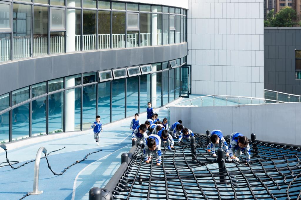 BIM建筑|龙泉天立小学及幼儿园 / 间至设计 BIM建筑|龙泉天立小学及幼儿园 / 间至设计