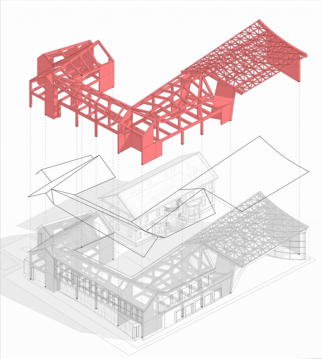 BIM建筑|苏州“狮子口”遗址环境保护与扩建 / 上海日清 BIM建筑|苏州“狮子口”遗址环境保护与扩建 / 上海日清