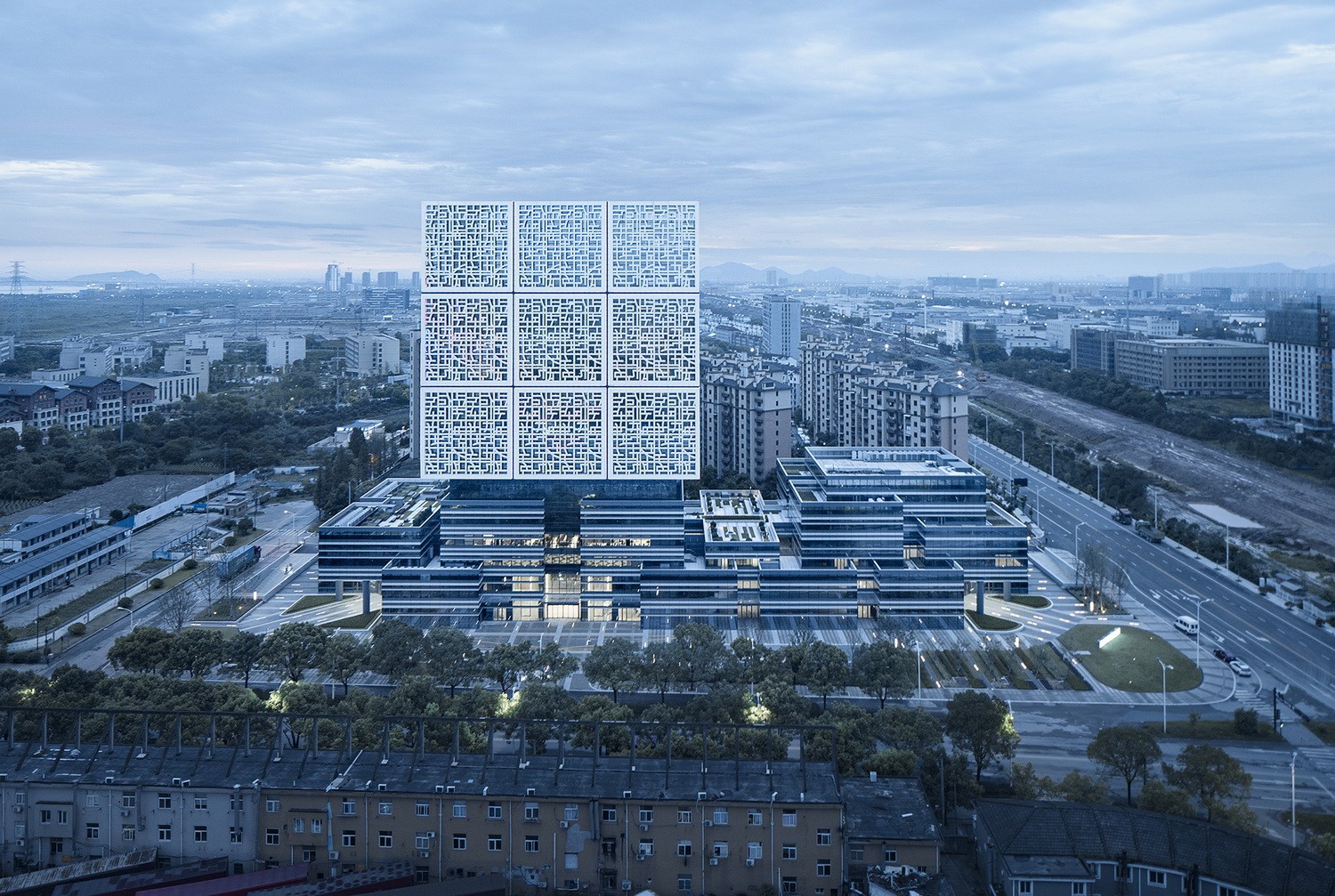 BIM建筑|“能量魔方” 萧山科技城创业谷 / 浙江大学建筑设计研究院有限公司 BIM建筑|“能量魔方” 萧山科技城创业谷 / 浙江大学建筑设计研究院有限公司