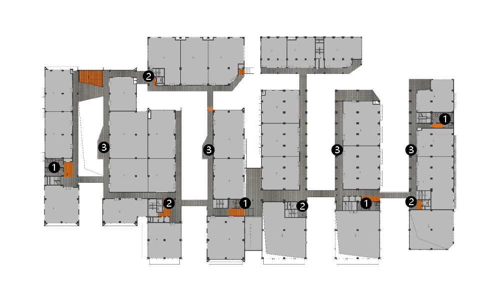 BIM建筑|打开脑洞、创意回路——8号桥沈半路文创办公园区改造 / 予舍予筑 BIM建筑|打开脑洞、创意回路——8号桥沈半路文创办公园区改造 / 予舍予筑
