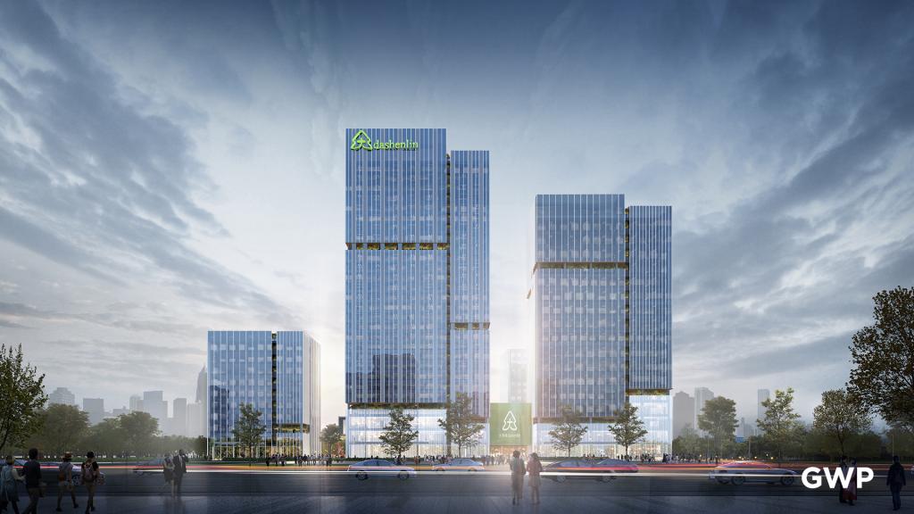 BIM建筑|大参林医药集团荔湾运营中心 / GWP BIM建筑|大参林医药集团荔湾运营中心 / GWP