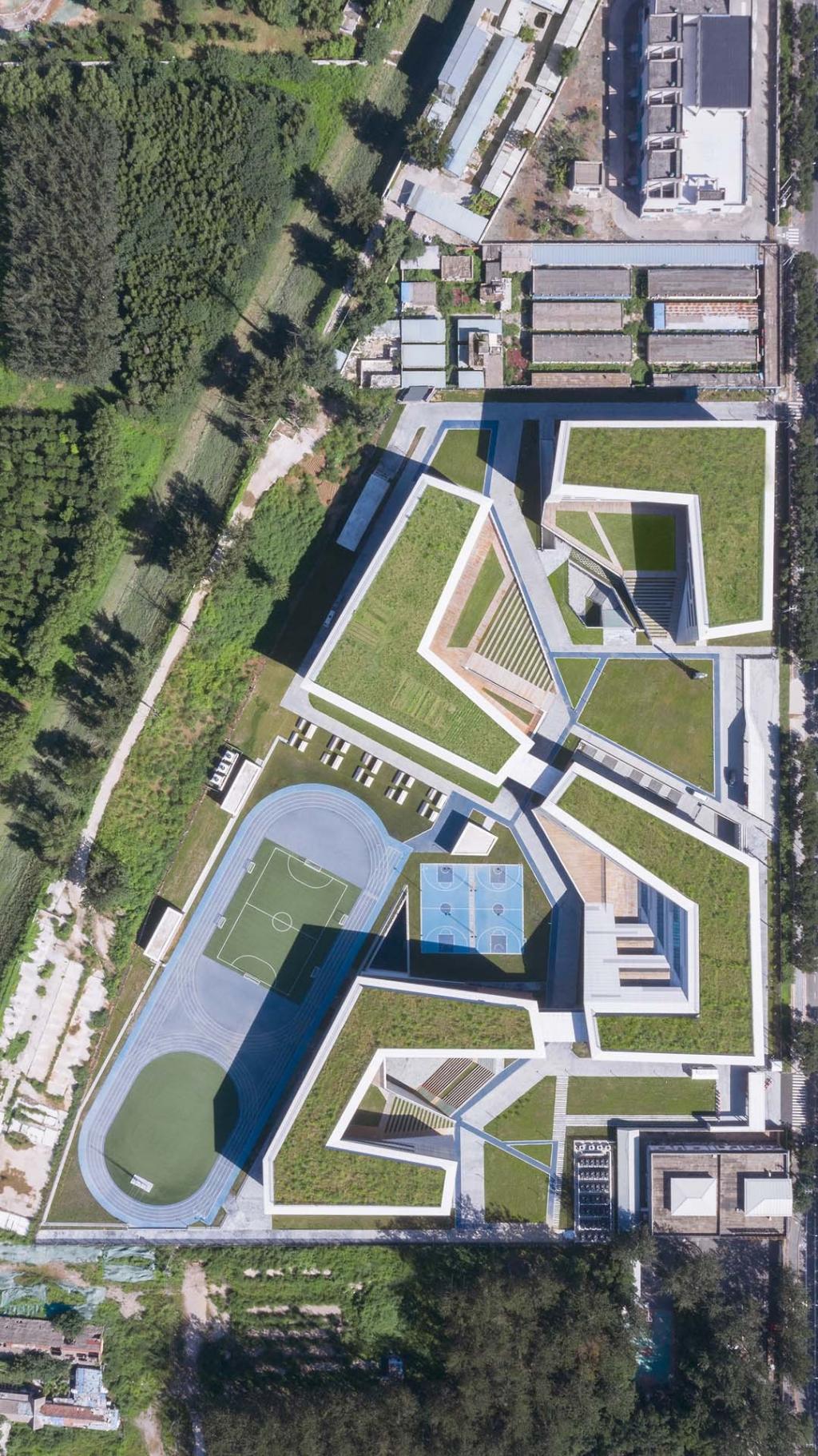 BIM建筑|北京人大附中航天城学校 / 北京市建筑设计研究院 BIM建筑|北京人大附中航天城学校 / 北京市建筑设计研究院