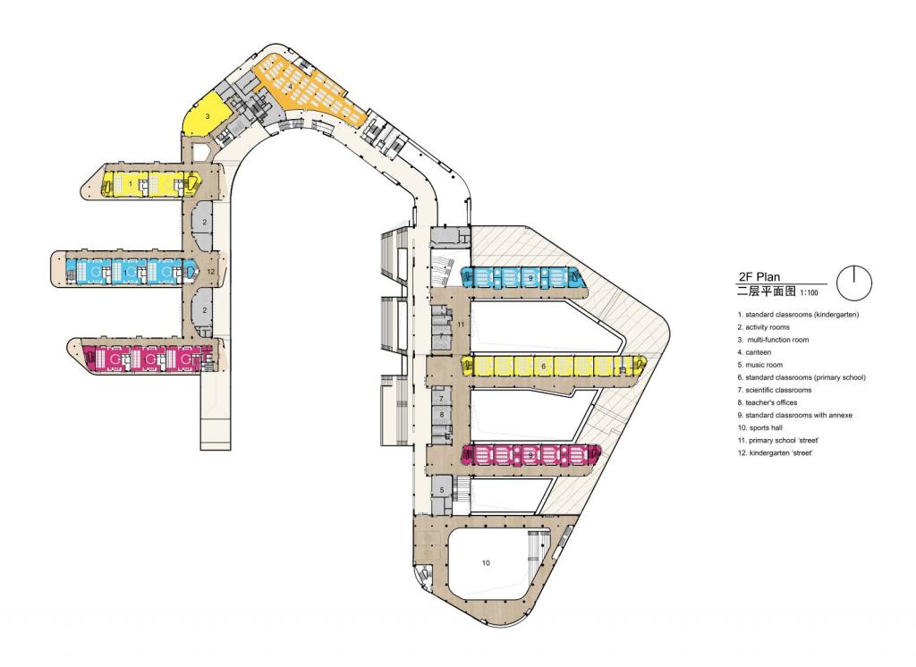 BIM建筑|苏州科技城天佑实验小学及幼儿园 / BAU BIM建筑|苏州科技城天佑实验小学及幼儿园 / BAU
