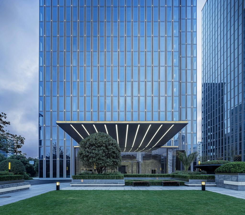 BIM建筑|谦和的城市原点,杭州滨绿大厦 / gad BIM建筑|谦和的城市原点,杭州滨绿大厦 / gad