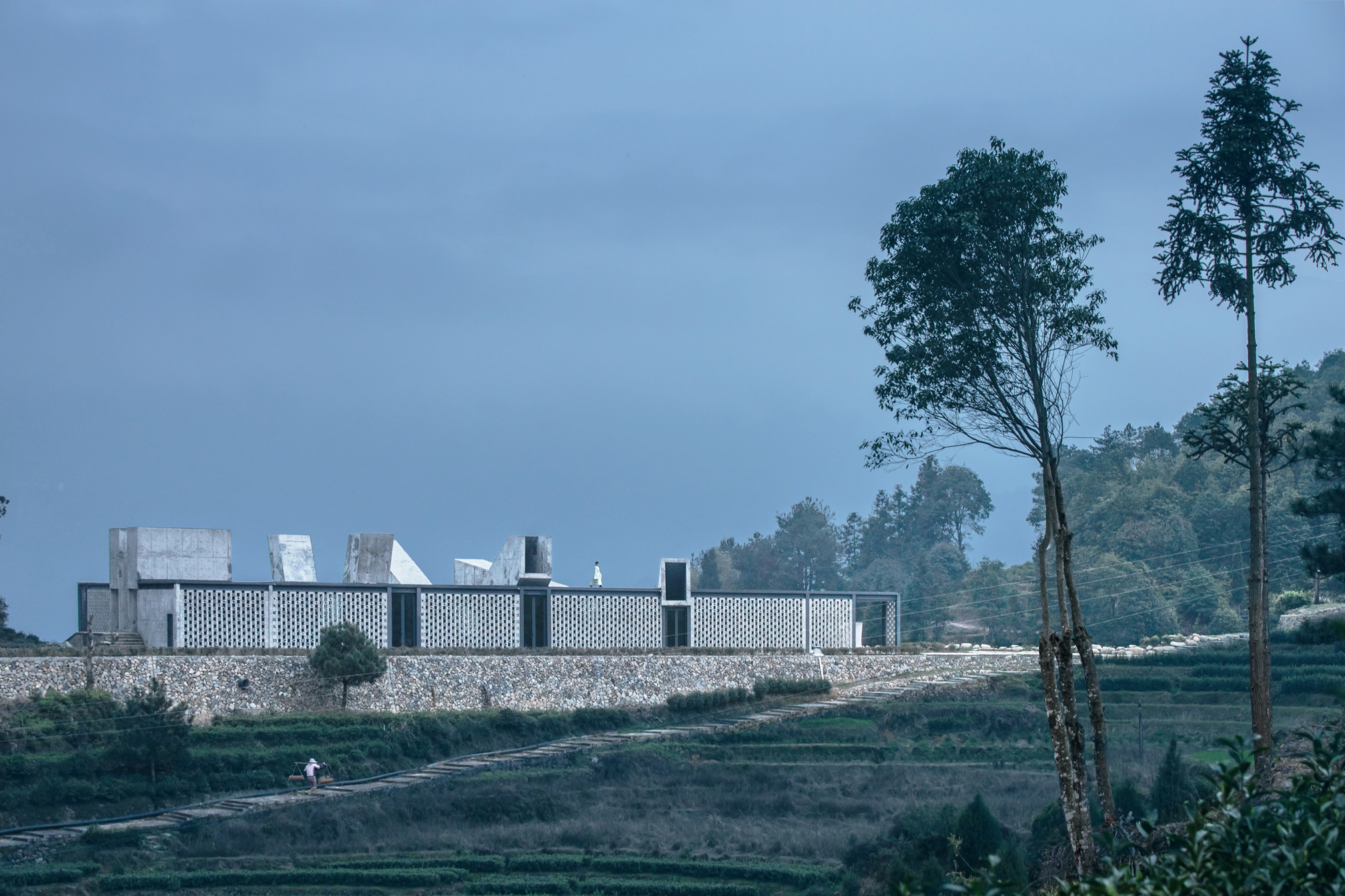 BIM建筑|景宁惠明茶工坊/ DnA_Design and Architecture BIM建筑|景宁惠明茶工坊/ DnA_Design and Architecture