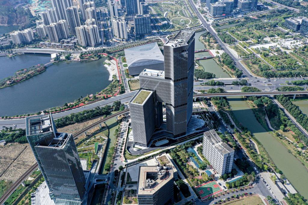 BIM建筑|广州南沙建滔广场 / Aedas BIM建筑|广州南沙建滔广场 / Aedas
