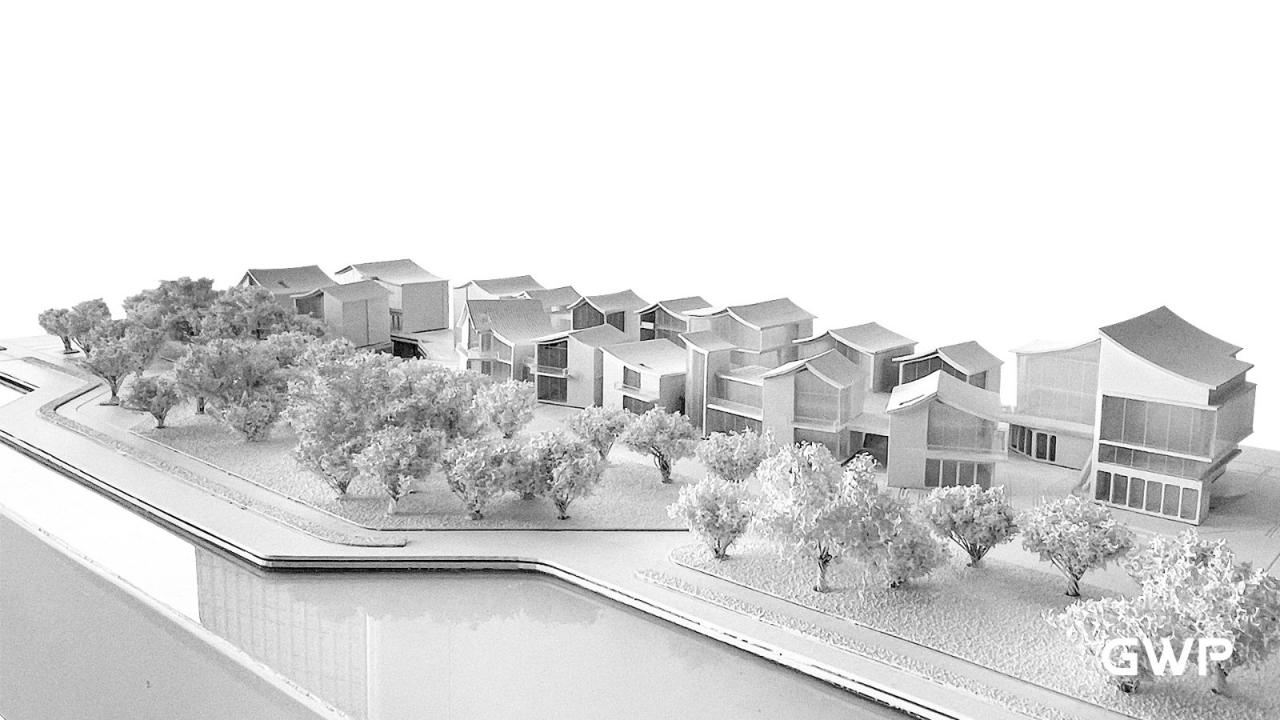 BIM建筑|杭州临安苕溪公园文化休闲商业街 / GWP作品 BIM建筑|杭州临安苕溪公园文化休闲商业街 / GWP作品