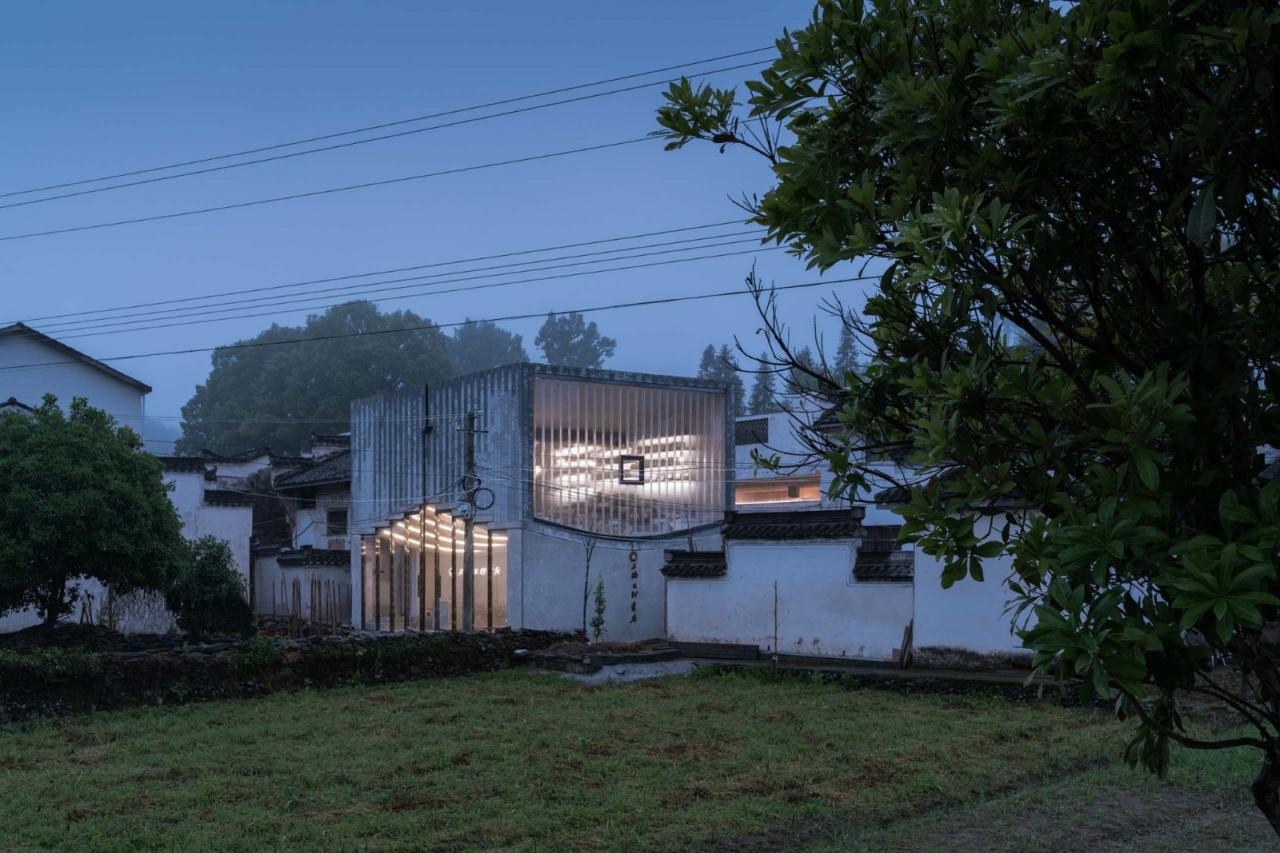 BIM建筑|桥廊:上海三联书店·黄山桃源店 / 来建筑设计工作室 BIM建筑|桥廊:上海三联书店·黄山桃源店 / 来建筑设计工作室