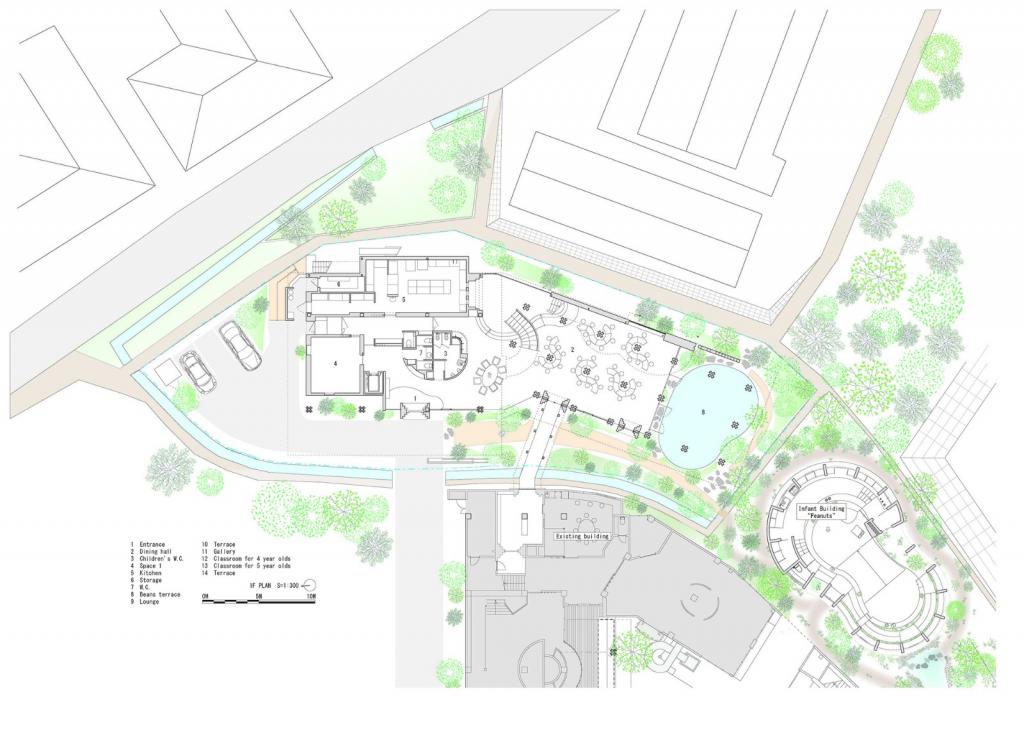 BIM建筑|巨构与小人儿,筑紫森林幼儿园 / UID Architects BIM建筑|巨构与小人儿,筑紫森林幼儿园 / UID Architects