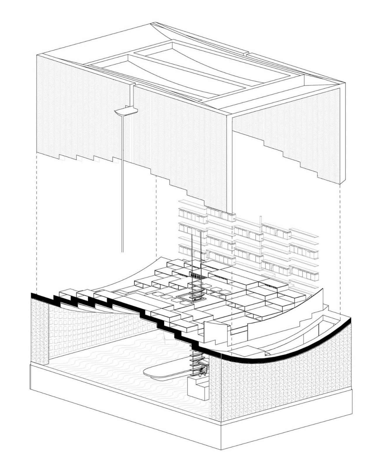 BIM建筑|桥廊:上海三联书店·黄山桃源店 / 来建筑设计工作室 BIM建筑|桥廊:上海三联书店·黄山桃源店 / 来建筑设计工作室