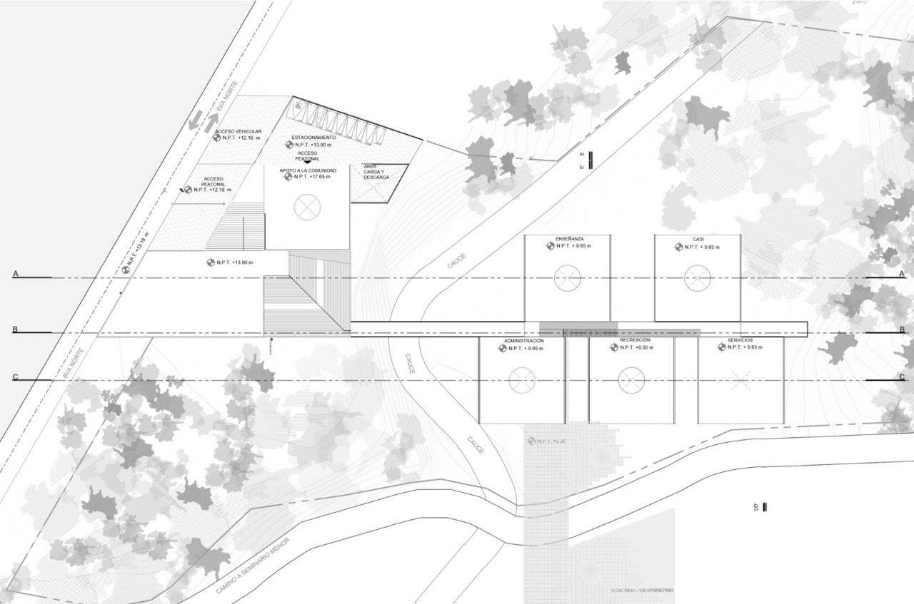 BIM建筑|墨西哥塔帕丘拉社会援助中心 / Laboratorio de Acupuntura Urbana BIM建筑|墨西哥塔帕丘拉社会援助中心 / Laboratorio de Acupuntura Urbana