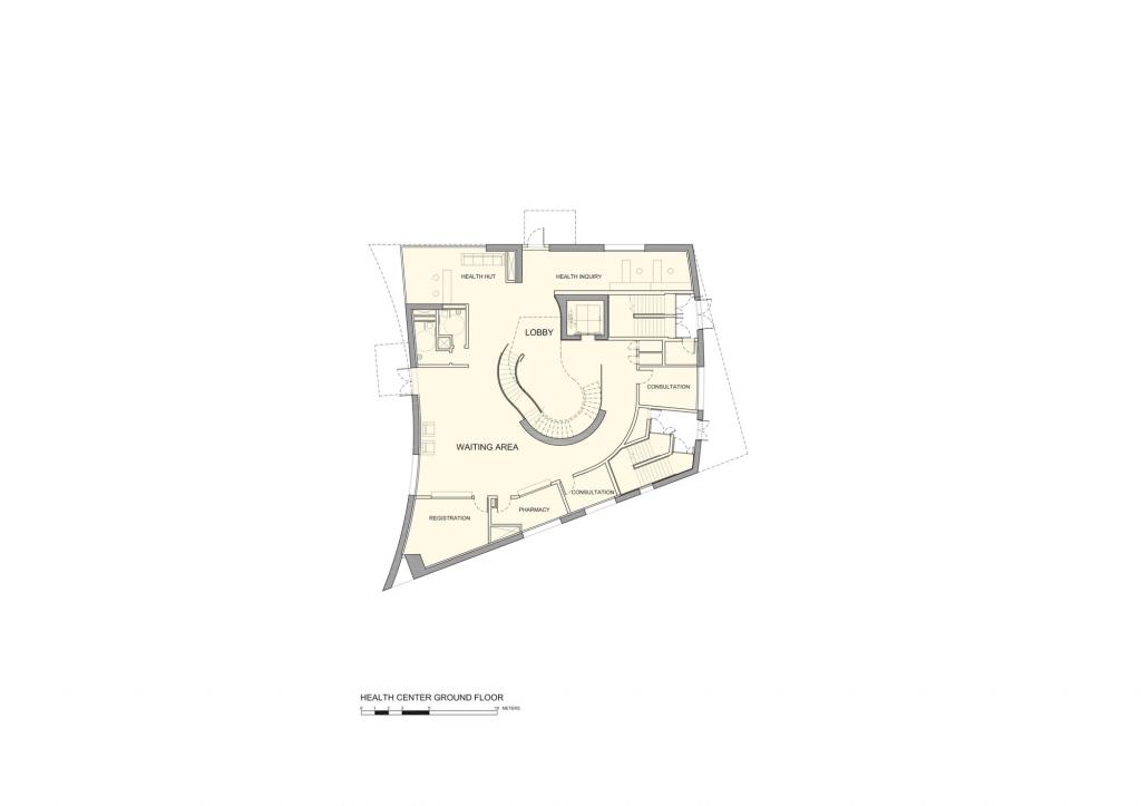 BIM建筑|上海中粮南桥半岛文体中心与医疗服务站 / Steven Holl Architects BIM建筑|上海中粮南桥半岛文体中心与医疗服务站 / Steven Holl Architects
