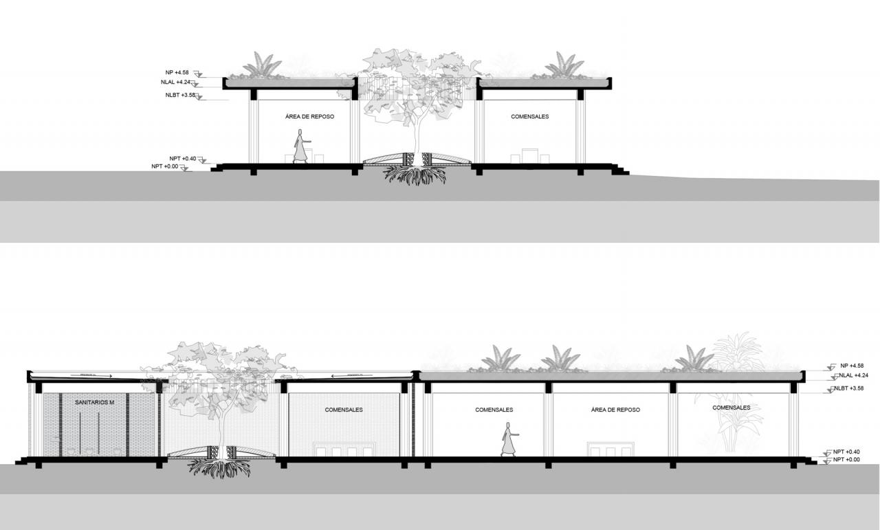 BIM建筑|墨西哥塔帕丘拉社会援助中心 / Laboratorio de Acupuntura Urbana BIM建筑|墨西哥塔帕丘拉社会援助中心 / Laboratorio de Acupuntura Urbana