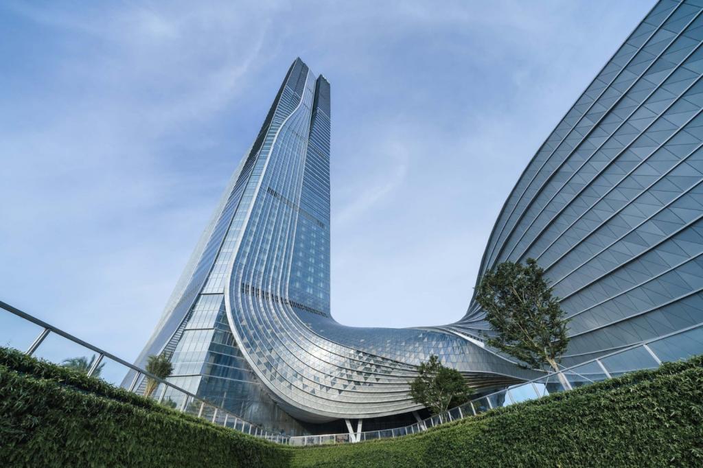 BIM建筑|横琴国际金融中心 / Aedas BIM建筑|横琴国际金融中心 / Aedas