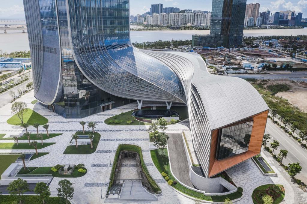 BIM建筑|横琴国际金融中心 / Aedas BIM建筑|横琴国际金融中心 / Aedas