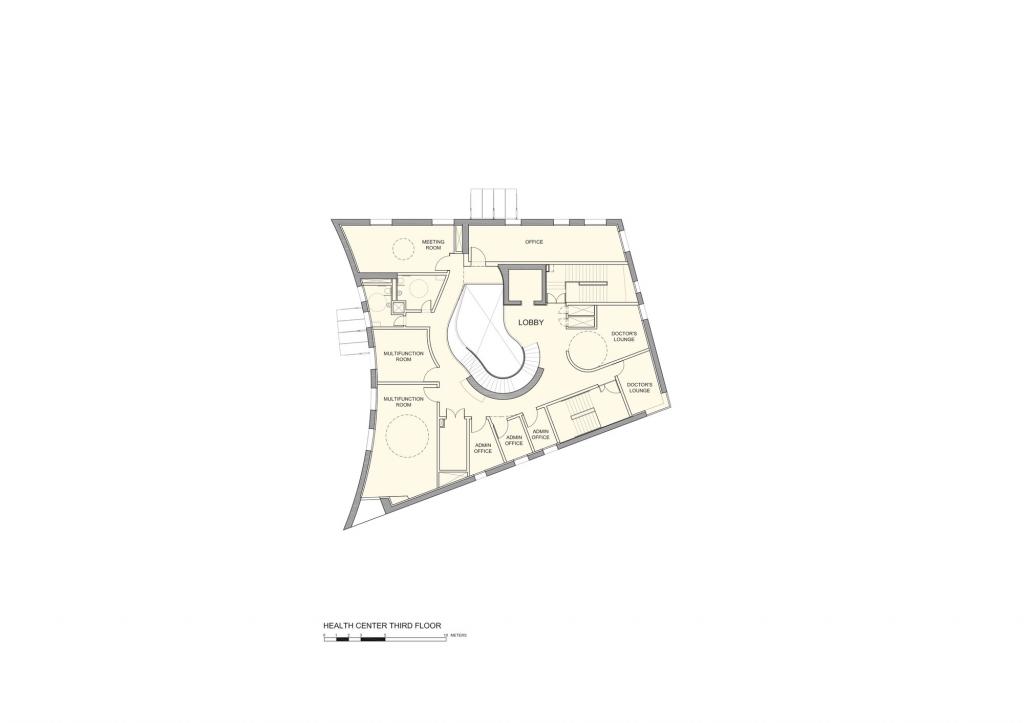 BIM建筑|上海中粮南桥半岛文体中心与医疗服务站 / Steven Holl Architects BIM建筑|上海中粮南桥半岛文体中心与医疗服务站 / Steven Holl Architects