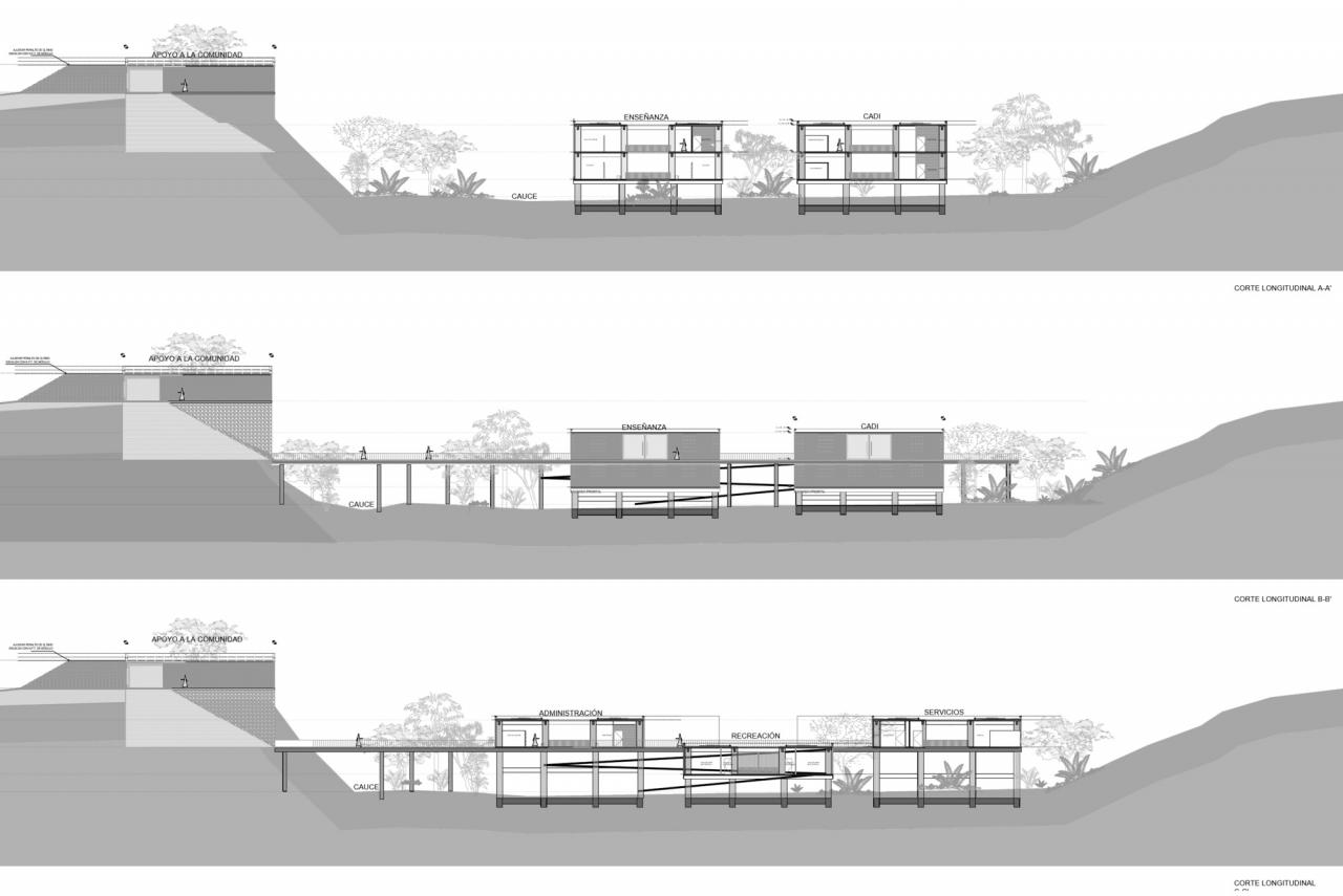 BIM建筑|墨西哥塔帕丘拉社会援助中心 / Laboratorio de Acupuntura Urbana BIM建筑|墨西哥塔帕丘拉社会援助中心 / Laboratorio de Acupuntura Urbana