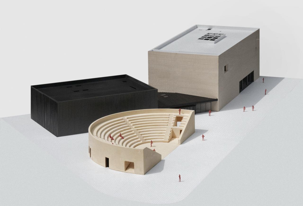 BIM建筑|阿那亚剧场 Aranya Theatre / 迹·建筑事务所(TAO) BIM建筑|阿那亚剧场 Aranya Theatre / 迹·建筑事务所(TAO)