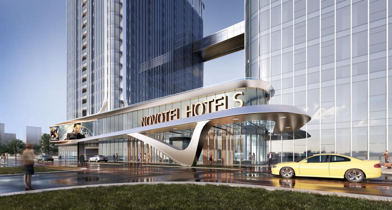 BIM建筑|最美全运会完美收官,奥体中轴之门继续绽放新的生命力 / 三益建筑设计 BIM建筑|最美全运会完美收官,奥体中轴之门继续绽放新的生命力 / 三益建筑设计