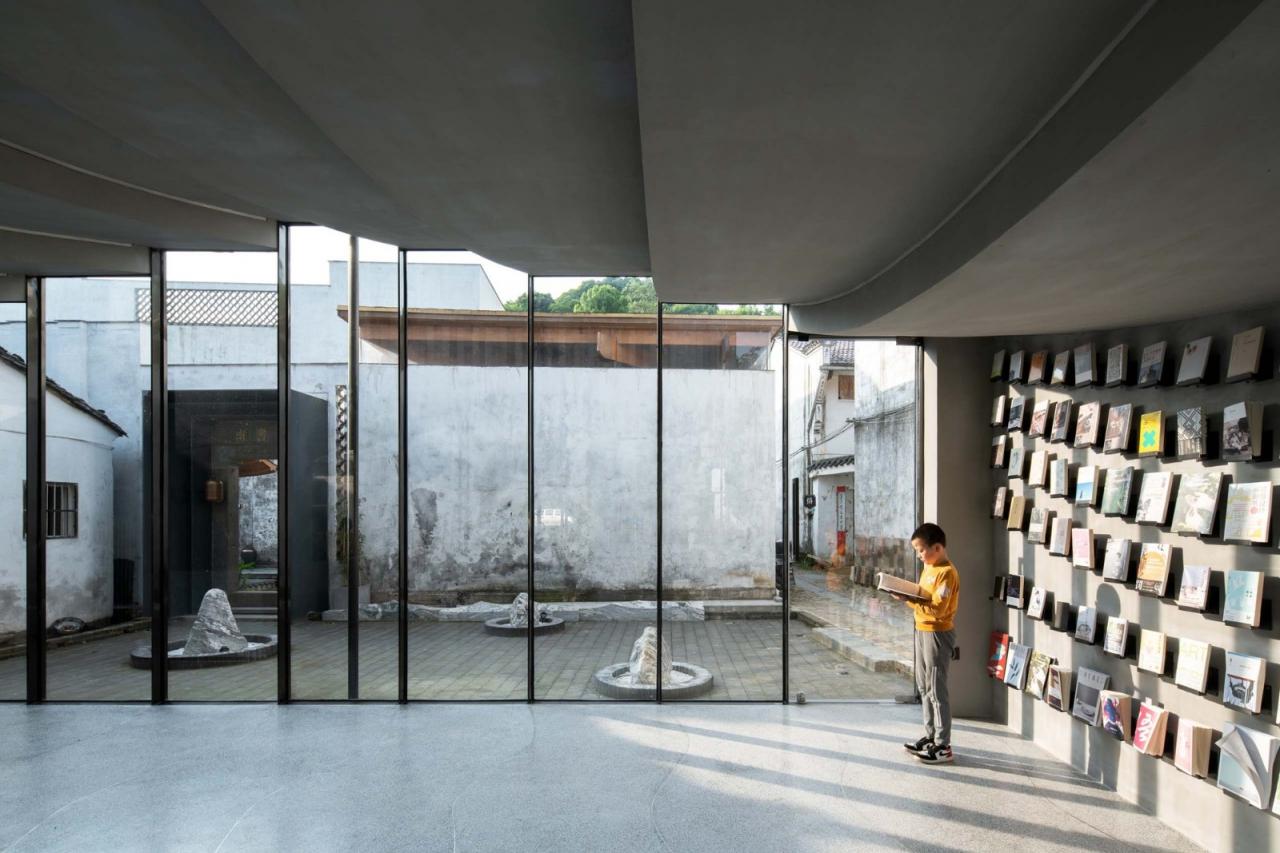 BIM建筑|桥廊:上海三联书店·黄山桃源店 / 来建筑设计工作室 BIM建筑|桥廊:上海三联书店·黄山桃源店 / 来建筑设计工作室