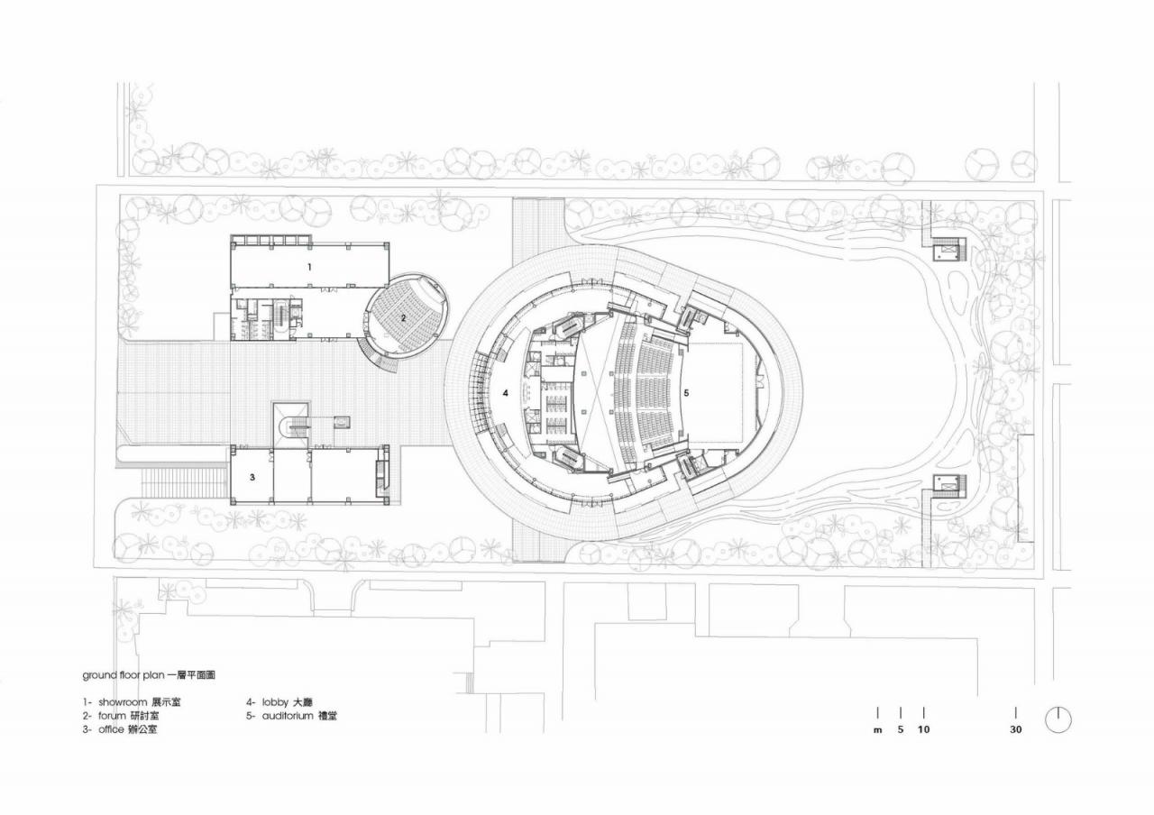 BIM建筑|台湾中央大学多功能大礼堂 / 潘冀联合建筑师事务所 BIM建筑|台湾中央大学多功能大礼堂 / 潘冀联合建筑师事务所