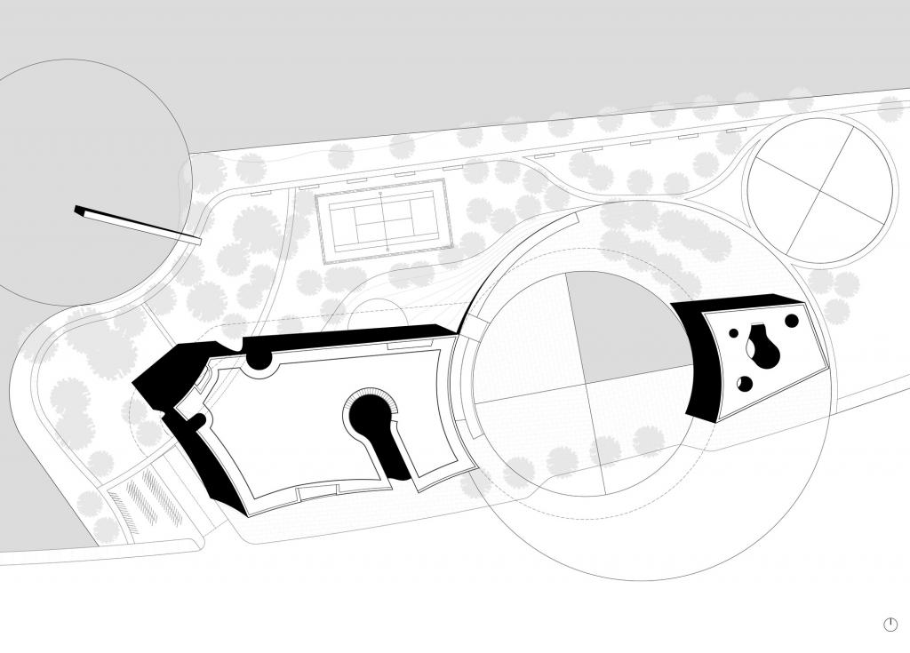 BIM建筑|上海中粮南桥半岛文体中心与医疗服务站 / Steven Holl Architects BIM建筑|上海中粮南桥半岛文体中心与医疗服务站 / Steven Holl Architects