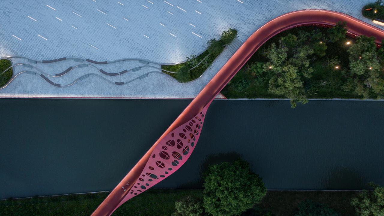 BIM建筑|上海闵行横泾港东岸滨水,景观公共空间改造 / SPARK Architects BIM建筑|上海闵行横泾港东岸滨水,景观公共空间改造 / SPARK Architects